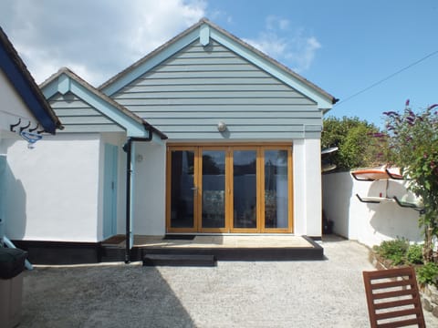 The Summerhouse and  secure courtyard.