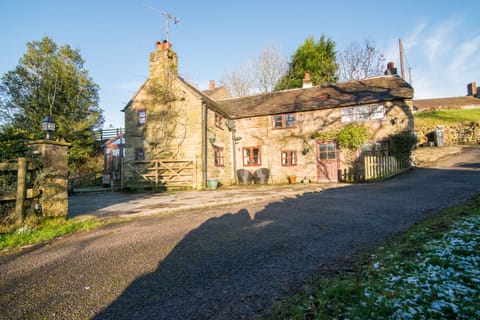 View from the river to the house