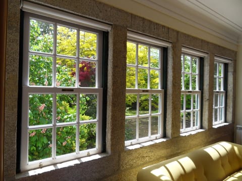 A view from one of the living rooms