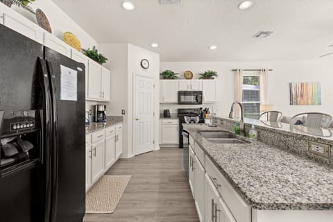 Fully equipped kitchen catering for all your needs during your stay.