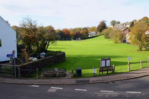 THE OLD FORGE Master Bedroom view overlooking village green