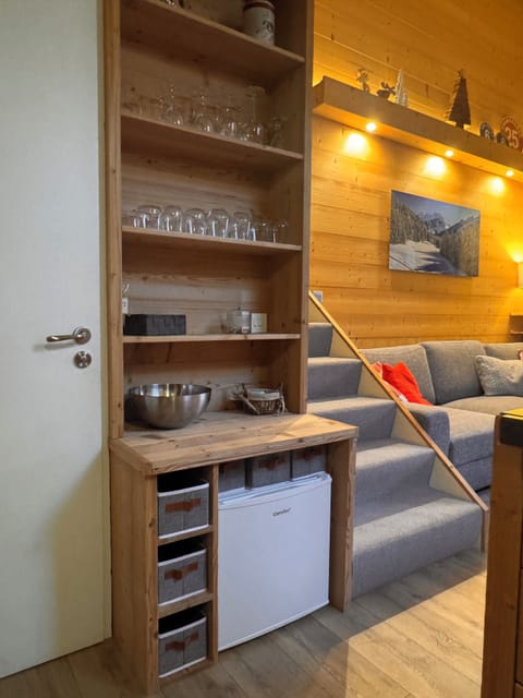 Separate small freezer space