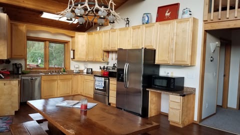 The Kitchen is fully stocked for whatever you have planned