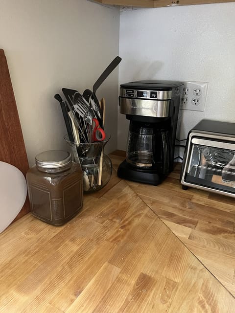 coffee maker with local coffee provided