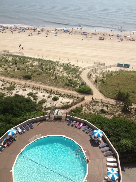 view from balcony