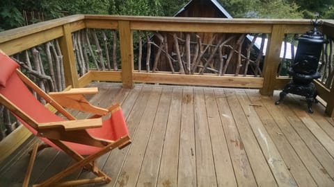 Deck to relax and enjoy the view