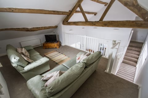 The galleried lounge