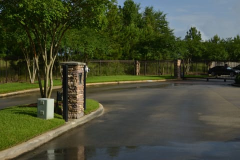 Secure Entrance Gate with Camera