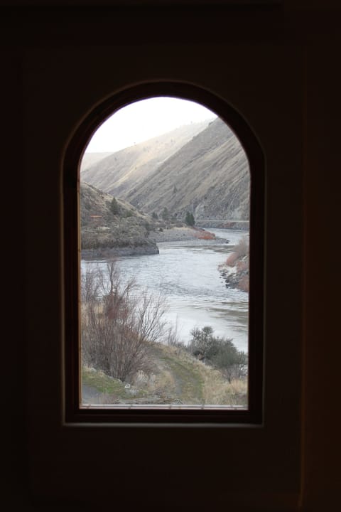 View out the loft window