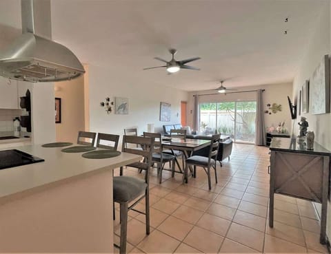View from side of the kitchen
