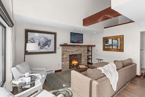 Living Room with Fireplace