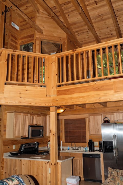 Kitchen and loft view