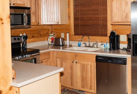 Galley style kitchen