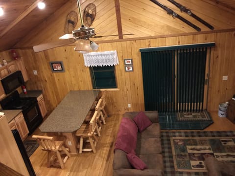 view from secluded loft