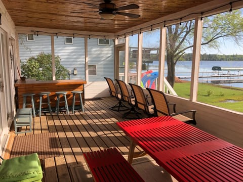 New lounge rockers in patio.