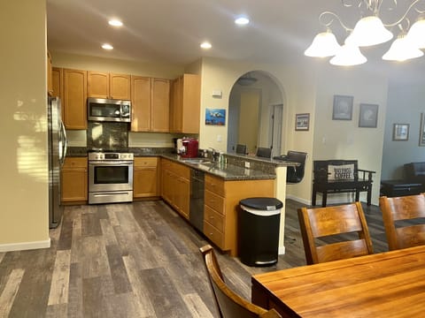 Kitchen with additional small appliances