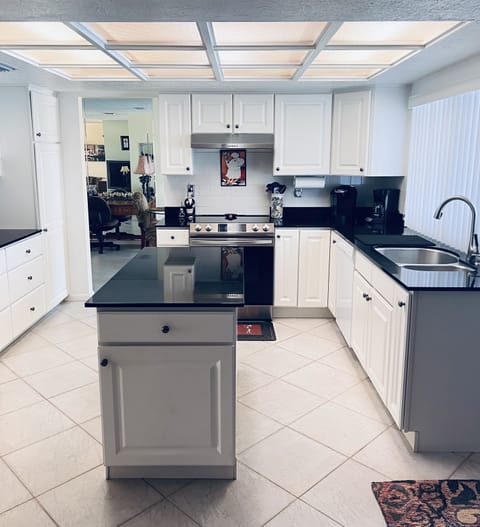 Kitchen view from family room