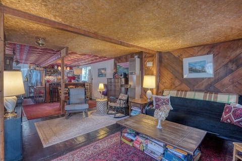 Great room view towards kitchen.