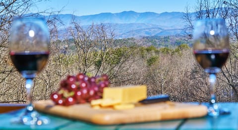 View from back Deck on a clear January afternoon