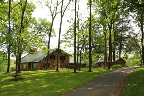 View of the Cottage in the summertime.