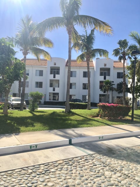 complex is full of fruit trees and beautifully landscaped grounds
