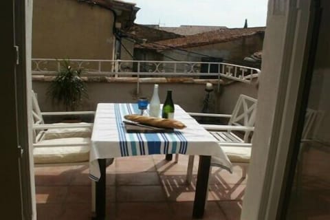 Meals on the terrace