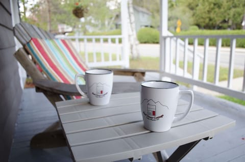 Enjoy your morning coffee on the porch