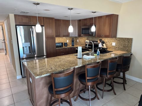 Updated kitchen with new appliances