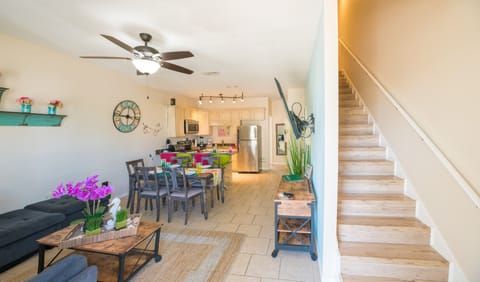 Spending your time together in the open living space with fully equipped kitchen