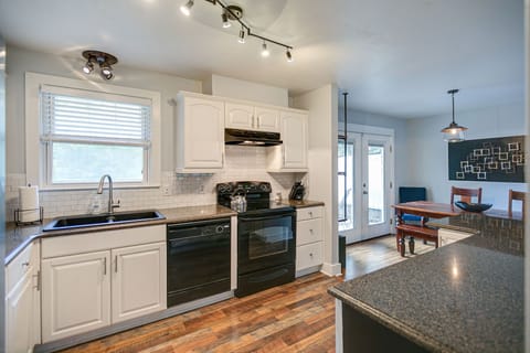 Nicely Stocked Kitchen