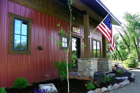 The Liar's Lodge on the legendary Big Hole River, Montana.