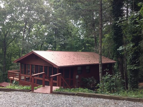 View from the parking lot