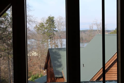View of Lake Keowee from screened deck (main floor)