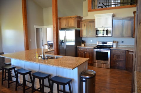 Large pantry!  Extra Fridge in the Garage.