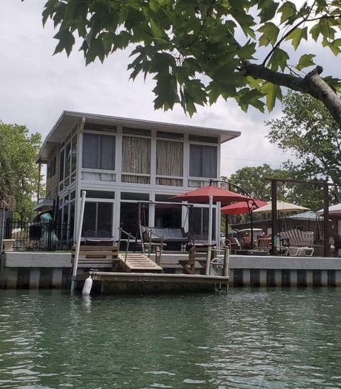 View property from the main river located between Rogers Park and Hospital Hole.