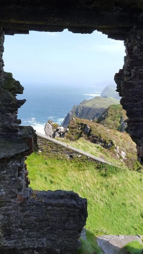 View from within the tower on Ceann Sibéal