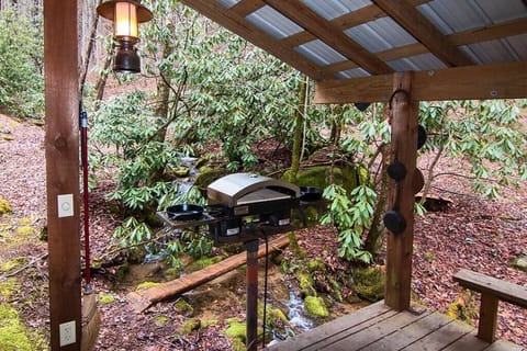 Outdoor Deck Over Ephemeral Creek