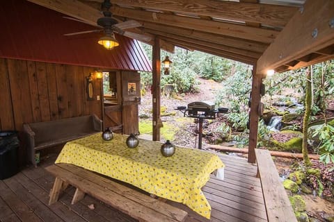 Outdoor Deck Over Ephemeral Creek