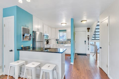 Kitchen and Front Door 