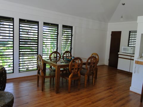 Dining area to enjoy your meals