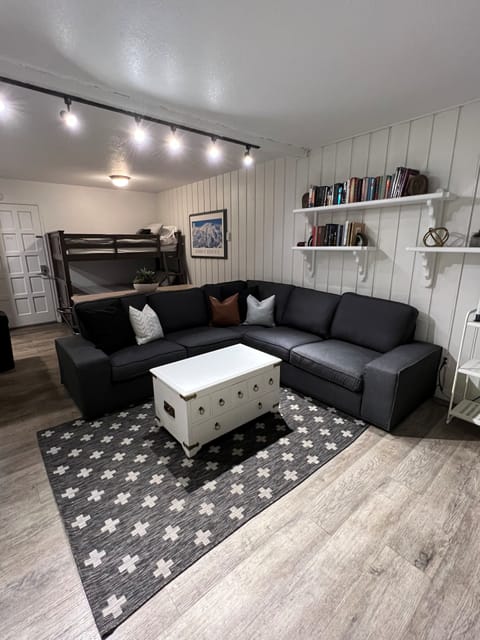 Sectional sofa in family room