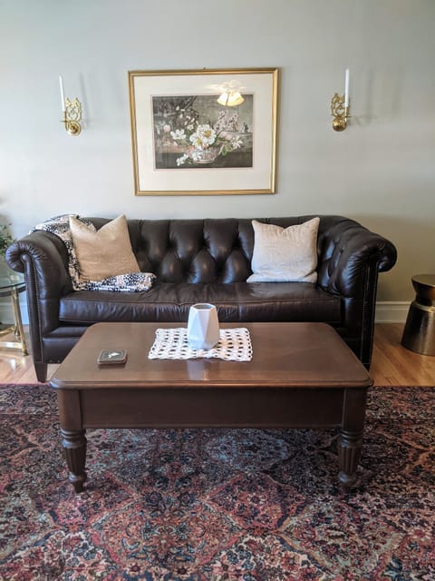 leather sofa for comfortable seating