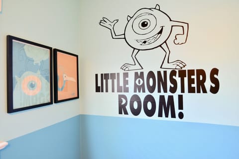Welcome to the kid's room!  Here is where your little monsters will hang out.