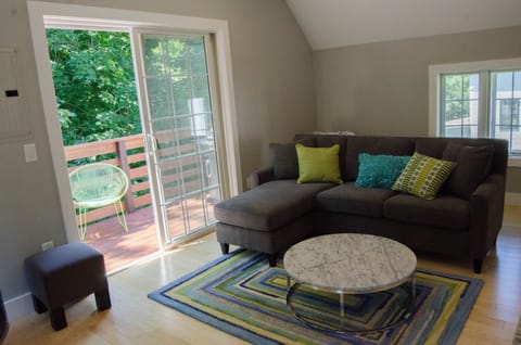 Open Living Area to the Deck