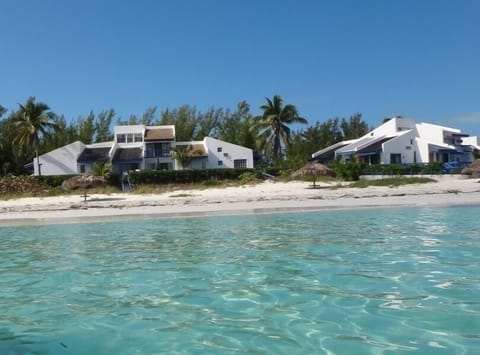Your double villa is the two units on the left side of the building to the left