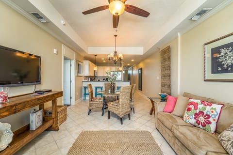 View from balcony door.