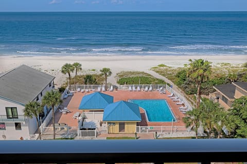 The best morning view ever. Get up have coffee and watch the dolphins swim by.