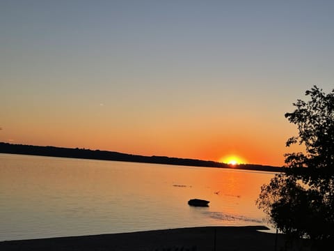 One of many beautiful sunsets from our balcony.  Unobstructed views!