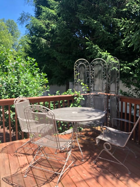 Porch from dining area 