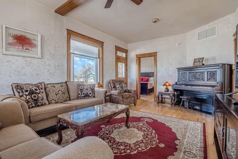 Spacious, family-friendly living area designed for comfort and relaxation after a day of exploring Fruita.